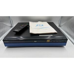 Sony Model BDP-S300 Blu-Ray DVD HD Player HDMI 5.1 With Remote & Manual